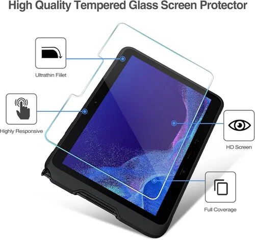 Miniatura 3 de ProCase Paquete de 2 protectores de pantalla para Samsung Galaxy Tab Active4 Pro de 10.1 pulgadas 2022/Tab Active Pro de 10.1 pulgadas 2019