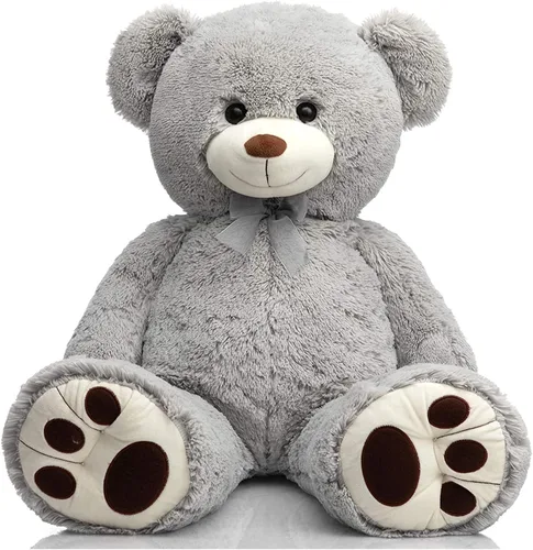 Miniatura 10 de HollyHOME oso de peluche gigante, animal de peluche, diseño de oso grande de 36 pulgadas