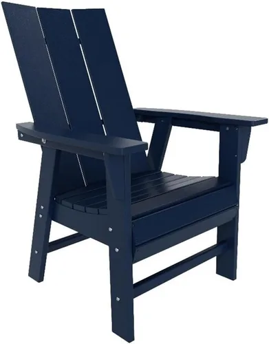 Miniatura 30 de Costaelm Sillas de césped, sillas de porche delantero, HDPE balcón, piscina, silla Adirondack, moderna silla de patio al aire libre, salón de resina