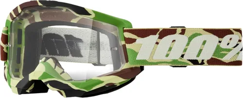 Miniatura 20 de 100% STRATA 2 Goggles – Gafas deportivas para motocross y ciclismo de montaña – Gafas para ciclistas – Gafas de motocross para hombre