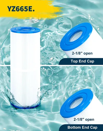 Miniatura 3 de Cartucho de filtro de spa PRB25-In compatible con Unicel c-4326 25 pies cuadrados Guardian 413-106 Filbur FC-2375 Pentair R173429 Darlly 42513 1