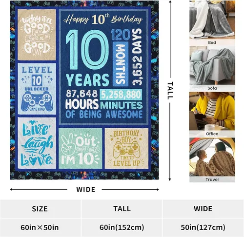 Miniatura 5 de Ideas de Regalo para Niño de 10 Años, Regalos Geniales para Niños de 10 Años, Decoraciones de 10º Cumpleaños para Niño, Mejores Regalos