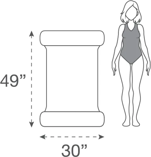 Miniatura 4 de Rae Dunn x CocoNut Float - Flotador de hamaca para adultos, tamaño adulto, inflable, flotador de silla de montar y silla de descanso, versátil