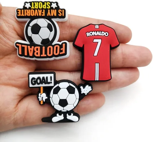 Miniatura 3 de DASDINGO Dijes de zapatos de dibujos animados para decoración de zapatos, regalo de PVC, pulsera de bricolaje, mochila de fiesta, Acrílico, vidrio
