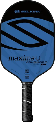 Miniatura 23 de Selkirk Sport Vanguard - Paleta híbrida de pickleball de fibra de carbono con núcleo de polipropileno X5, raquetas de pickleball 1.0 Rojo