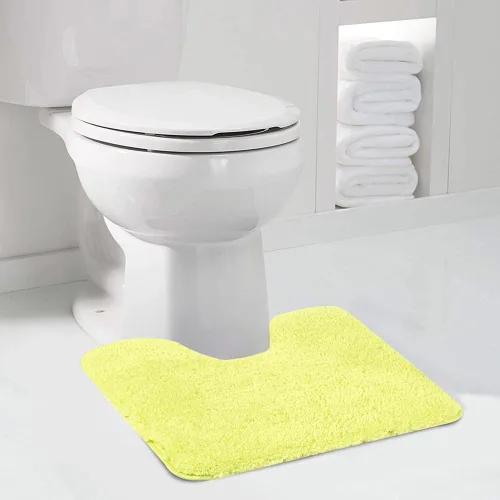 Miniatura 63 de Walensee Alfombra de baño antideslizante (16 x 24 pulgadas, color rubor) absorbente de agua, microfibra suave, lavable a máquina, alfombra de baño