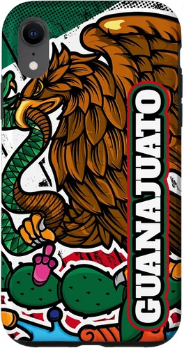 Miniatura 25 de Funda para iPhone 12 Pro Max Guanajuato, Águila de la bandera de México