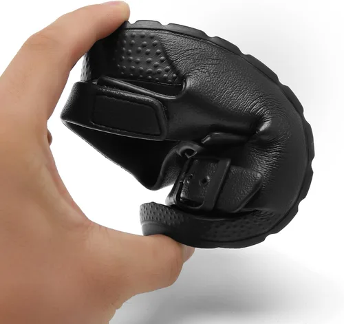 Miniatura 6 de INMINPIN Sandalias con hebilla para niños y niñas, cómodas sandalias de punta abierta con correa trasera ajustable