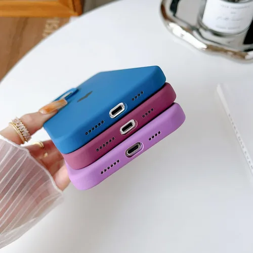 Miniatura 3 de Funda de silicona para iPhone 13 Pro Max para mujeres y niñas, con forro de microfibra suave antiarañazos, funda protectora para iPhone 13 Pro Max