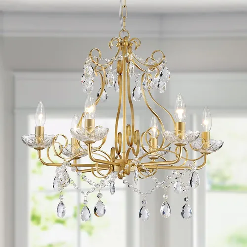 Miniatura 16 de WUZUPS Apliques de pared de 3 luces para dormitorio, sala de estar, baño, base E12, dorado