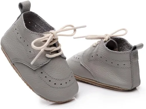 Miniatura 3 de Mocasines de cuero para bebés, niños y niñas, cómodos zapatos de vestir Oxford, zapatos de boda, zapatos para primeros pasadores, zapatos de cuna