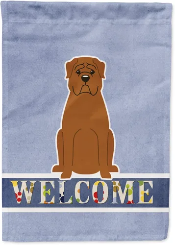 Miniatura 133 de Caroline's Treasures BB5622GF Airedale - Bandera de bienvenida para jardín, bandera decorativa para patio, exteriores, patio, parterres