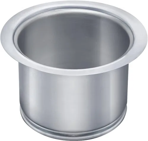 Miniatura 8 de Kitchen - Kit de brida de acero inoxidable con colador de cesta y tapón de drenaje para drenaje estándar de fregadero de 3 1/2 pulgadas, brida