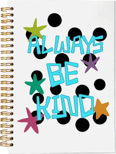 Miniatura 14 de VNWEK Everyone Merves a Voice Speech Therapy - Cuaderno en espiral de 5.5 x 8.3 pulgadas, cuaderno de espiral de tapa dura con forro colorido