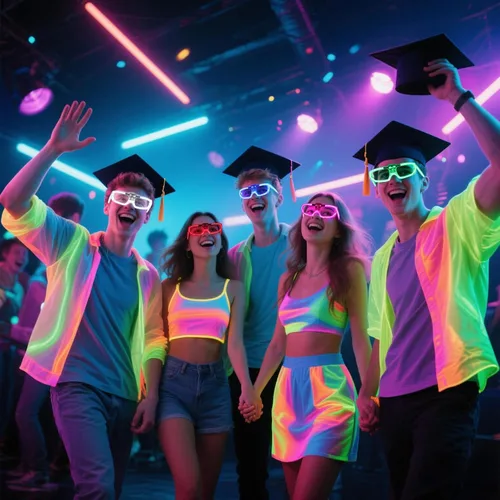 Miniatura 3 de 28 Paquetes de Gafas LED, 5 colores neón, 3 modos de luz, Gafas con Varillas Luminosas que se Iluminan, Suministros de Fiesta que Brillan