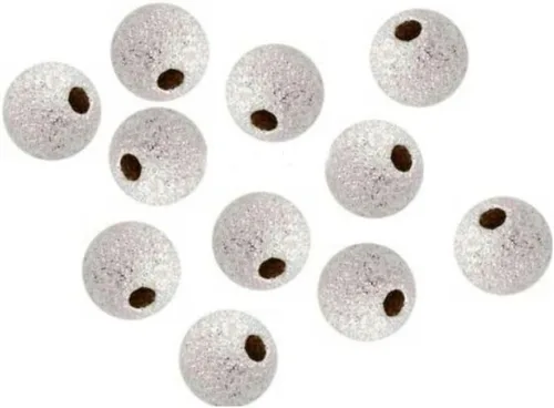 Miniatura 6 de 200 hermosas cuentas redondas de metal de 0.118 in (0.12 pulgadas) pequeñas y pequeñas cuentas de metal chapadas en bronce antiguo para manualidades