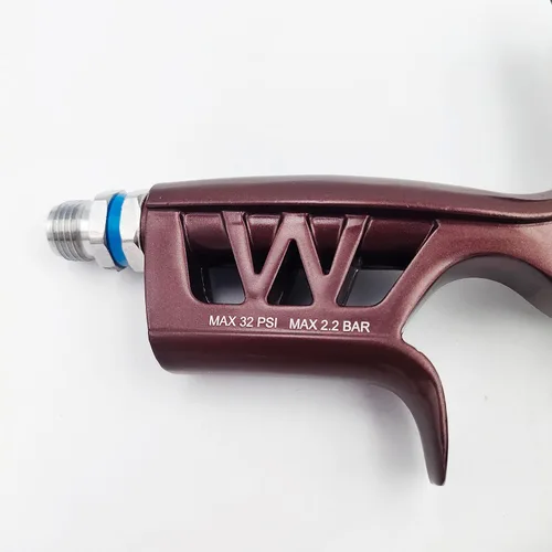 Miniatura 6 de HVLP 6800B pistola pulverizadora 0.051 in sin taza de lavado y adaptador herramienta de pintura spayer coche pistola de pintura de aire aerógrafo