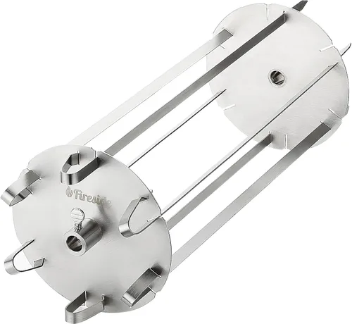 Miniatura 10 de TURBRO Kit de Asador de Acero Inoxidable para Parrillas de Gas con Caja de Cocción de hasta 39'' - Incluye Motor Eléctrico de 4W, Varilla de Asador