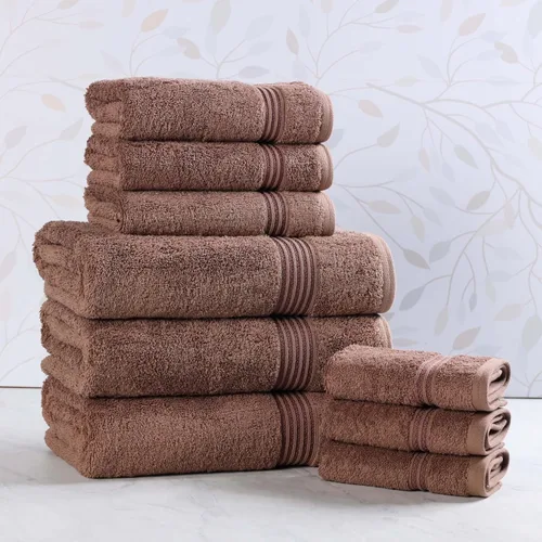 Miniatura 164 de Superior - Juego de 8 toallas de mano de algodón egipcio, toallas básicas de secado rápido, toallas pequeñas absorbentes, faciales, spa, cocina