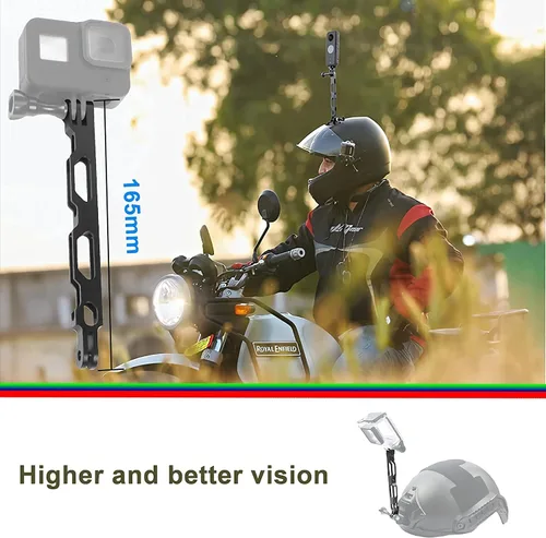 Miniatura 7 de Insta360 Paquete de motocicleta X3: cámara de acción impermeable de 360 con sensores de 1/2 pulgada de 48 MP, video HDR 5.7K 360, foto 360 de 72 MP