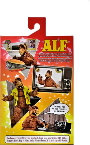 Miniatura 3 de NECA - Alf - Figura de acción a escala de 7 pulgadas