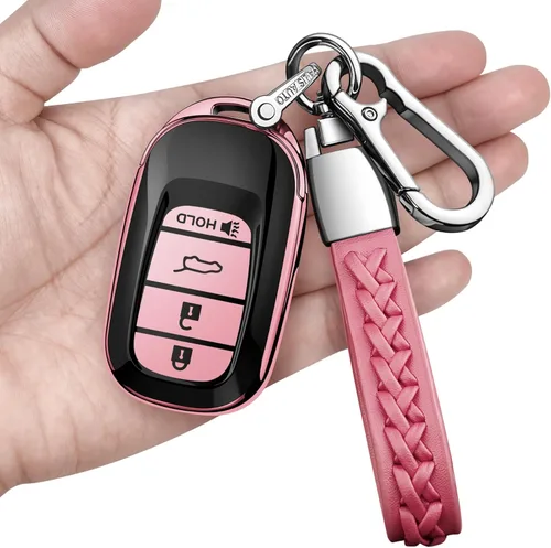 Miniatura 16 de Funda para llavero Honda con llavero TPU suave de protección de 360 grados para Accord Civic HR-V CR-V Pilot Passport Sport SI EX EX-L Touring 2022