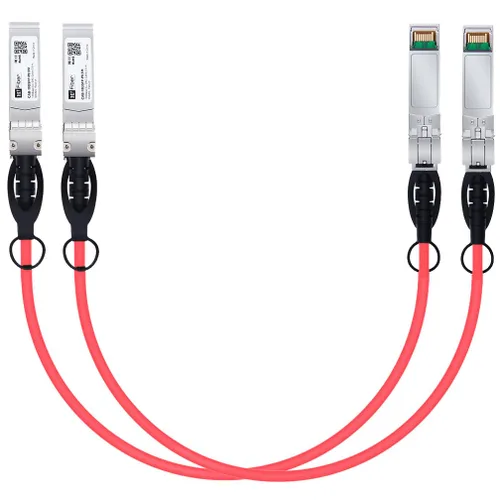 Miniatura 44 de H!Fiber SFP+ Cable 10G SFP+ DAC, 0.8 ft (0.82 pies), cable Twinax de cobre de conexión directa pasiva para Cisco SFP-H10GB-CU0.25M, Ubiquiti UniFi