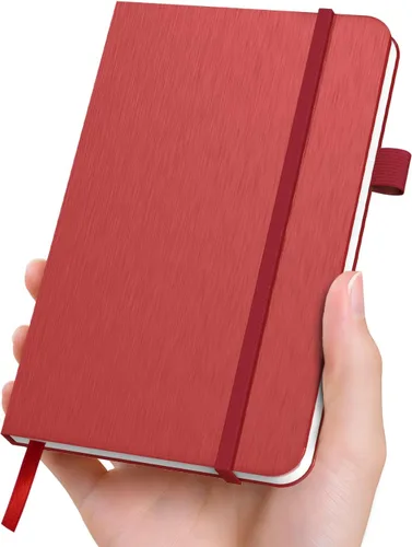 Miniatura 20 de ONAVIA Cuaderno de bolsillo A6, cuadernos pequeños de diario, 160 páginas de tapa dura mini bloc de notas para escribir, trabajo, escuela y toma