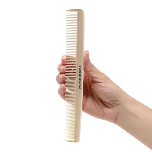 Miniatura 2 de Styling Gear #140 Peines de peluquero XL Peine de pelo Peines de separación Peines de pelo Trenzado Peine de dientes anchos Peine de barba Peine