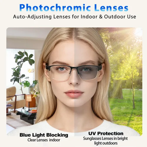 Miniatura 5 de Ai Translation - Gafas inteligentes con Chat GPT y Deepspeek Bluetooth para hombres y mujeres con más de 164 idiomas y acentos, gafas de traducción