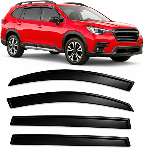 Miniatura 22 de Protectores de lluvia adhesivos 2017-2022 para Honda CR-V Viseras deflectoras de ventana lateral LX EX EX-L Touring 3D onduladas estilo JDM CRV