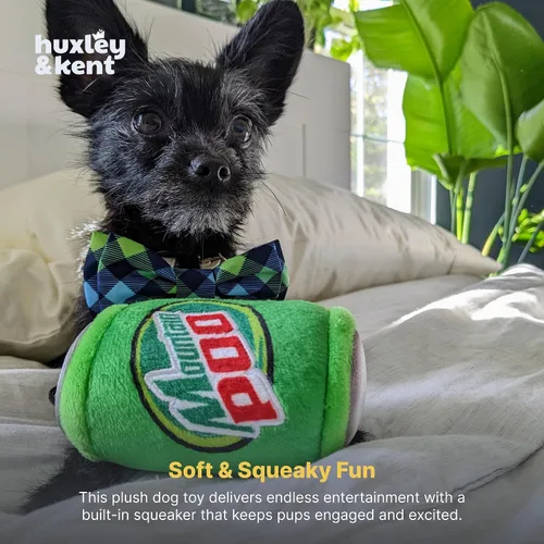 Miniatura 6 de Huxley & Kent Juguete Divertido para Perros con Silbato – Juguetes de Felpa Power Plush con Silbato para Perros Pequeños, Medianos y Grandes