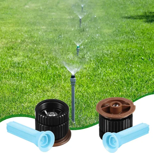 Miniatura 5 de Geiserailie 3 piezas de 12 boquillas de arco variable de repuesto para cabezal de aspersor ajustable giratorio de 360 grados para riego emergente