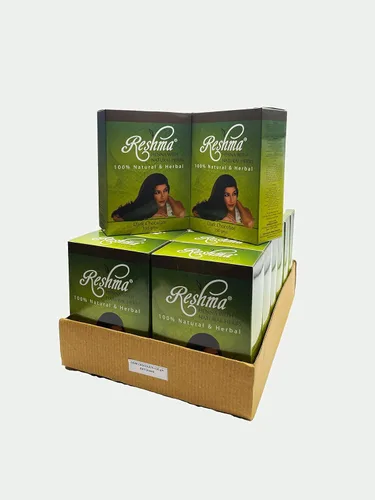 Reshma Beauty Ayurvedic Henna Hair Color Blend – Henna & Indigo with Herbal Extracts – Natural Deep Brown/Dark Chocolate Hair Color for Gray