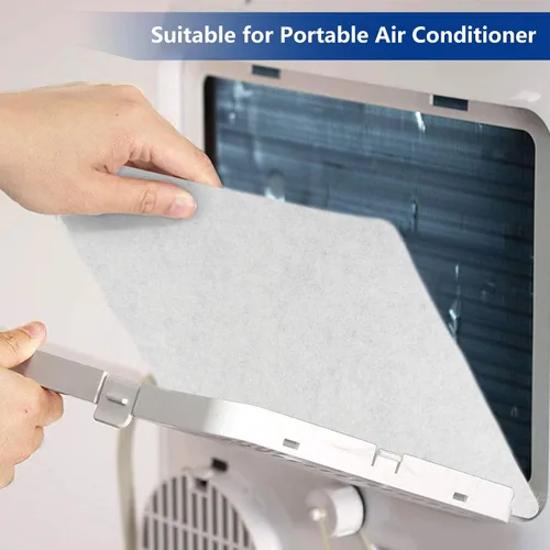 Miniatura 6 de Reemplazo de filtro de aire acondicionado de habitación, 24 x 15 x 1/4 pulgadas para unidad de aire acondicionado de ventana, filtros de CA