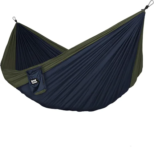 Miniatura 8 de Fox Outfitters Neolite - Hamaca doble para campamento, ligera, portátil, de nailon, para mochileros, viajes, playa, patio, correas de hamaca