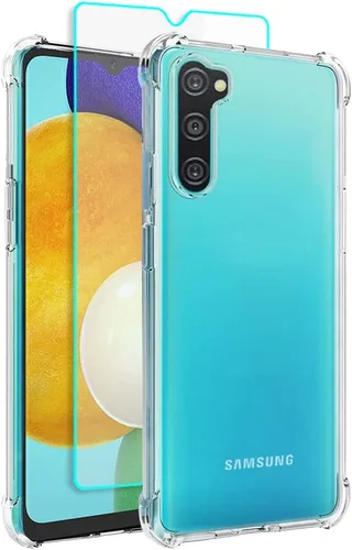 Miniatura 10 de Funda para Samsung Galaxy A12, Samsung A12 con protector de pantalla HD, [grado militar de 16 pies probada en caídas], anillo protector a prueba