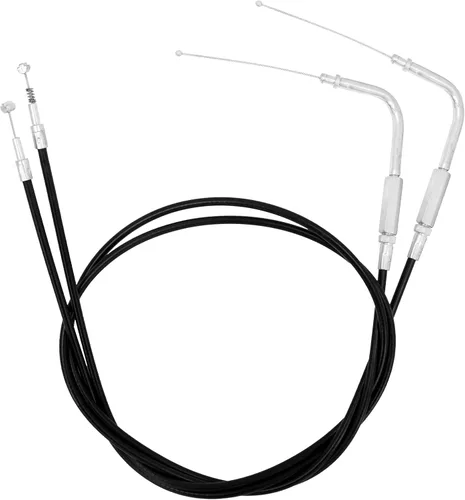 Miniatura 11 de Cable de Acelerador para Motocicleta Compatible con Harley Sportster Iron XL 883 1200 Dyna Softail Road King (Tamaño: 35.43 pulgadas)