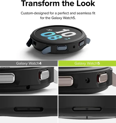 Miniatura 5 de Ringke Air Sports - Funda compatible con Samsung Galaxy Watch 5 de 1.575 pulgadas (1.575 in), suave, flexible, ligera, delgada, de poliuretano