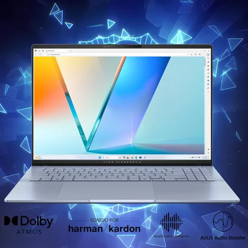 Miniatura 9 de ASUS Vivobook S16 Copilot+ AI PC Laptop 16 pulgadas 2.8k OLED 120Hz Intel Core Ultra 9 285H 32GB RAM 1TB SSD Retroiluminación RGB