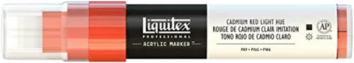 Miniatura 63 de Rotuladores de pintura Liquitex Professional, de punta ancha, Verde fosforescente, 8mm Verde fluorescente