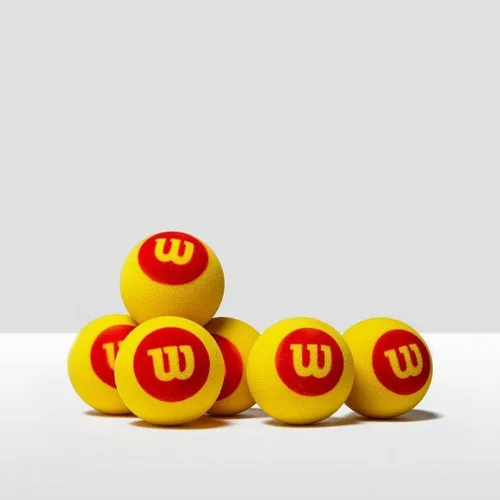 Miniatura 2 de Wilson Starter - Pelotas de tenis de espuma, amarillo/rojo