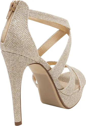 Miniatura 4 de DREAM PAIRS Sandalias de tacón alto con plataforma para mujer