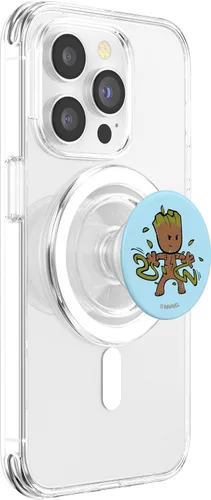 Miniatura 3 de Marvel Guardianes de la Galaxia Cute Baby Groot PopSockets MagSafe PopGrip para iPhone