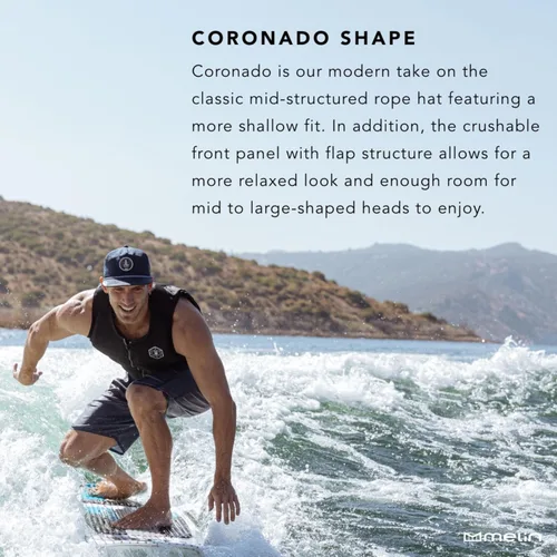 Miniatura 8 de melin Coronado Brick Hydro, gorra de béisbol resistente al agua para hombres y mujeres