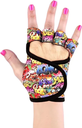 Miniatura 26 de G-Loves Guantes de entrenamiento G3 para mujer Ejercicio Gimnasio Fitness Levantamiento de Pesas Entrenamiento Culturismo Entrenamiento