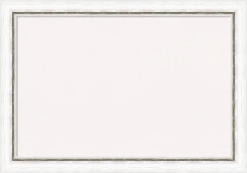Miniatura 77 de Amanti Art Tablero de corcho blanco para pared (32 x 24) con marco de madera blanco blanco y blanco, tablero de corcho mediano para oficina, tablero