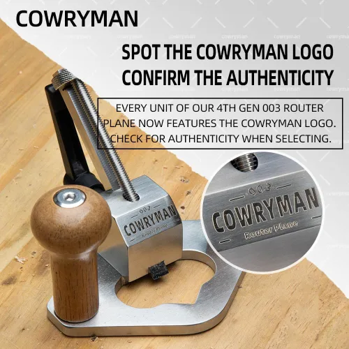 Miniatura 5 de Herramienta de mano Cowryman para carpintería con enrutador