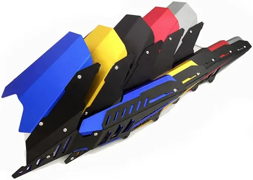 Miniatura 2 de Protege la rueda de la motocicleta CNC guardabarros trasero guardabarros cadena cubierta para Yamaha YZF R25 R3 MT-03 MT03 MT 03 2015 2016 2017-2020