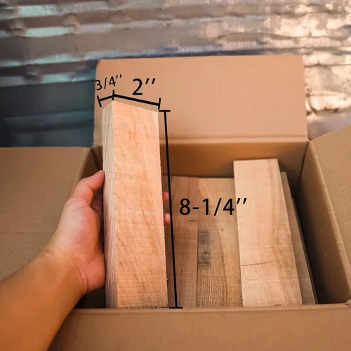Miniatura 3 de CONSDAN Astillas de madera de nogal para ahumador y barbacoa, cultivadas en Estados Unidos, secadas al horno, trozos de madera natural (12 libras)